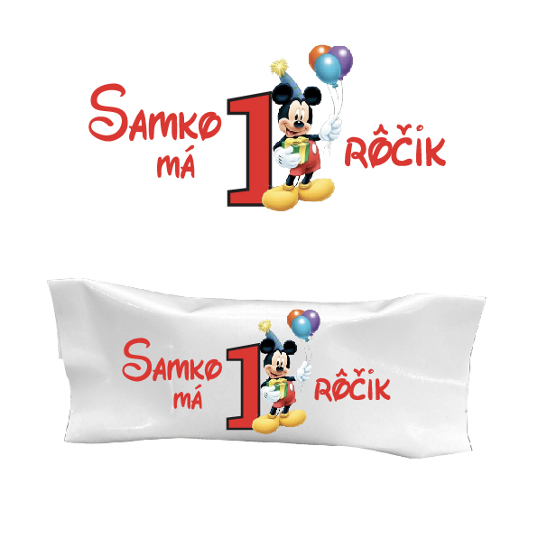 Cukrík k narodeninám s Mickey Mouse motívom KNCU 004