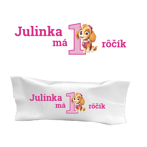 Cukrík k narodeninám so psíkom KNCU 005