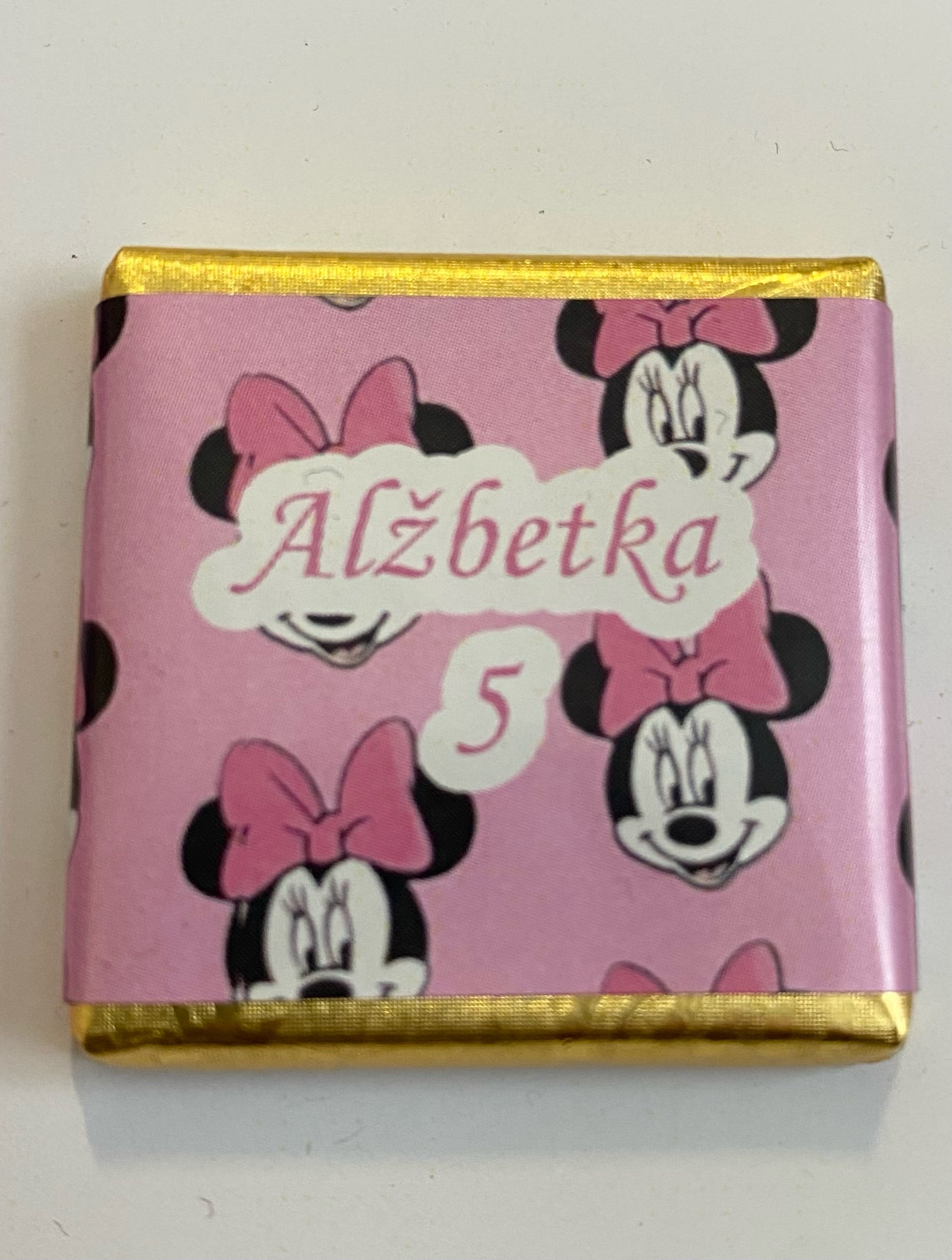 Čokoládka k narodeninám s motívom Mickey Mouse 018