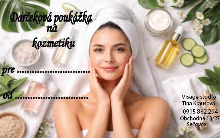 Darčekové poukážky