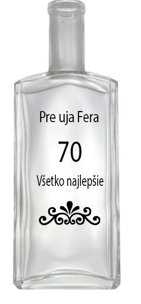 Gravirovana fľaša